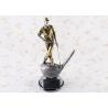 Buy cheap British Open Championship Golf Ball Trophy With Metal Golf Figurines from wholesalers