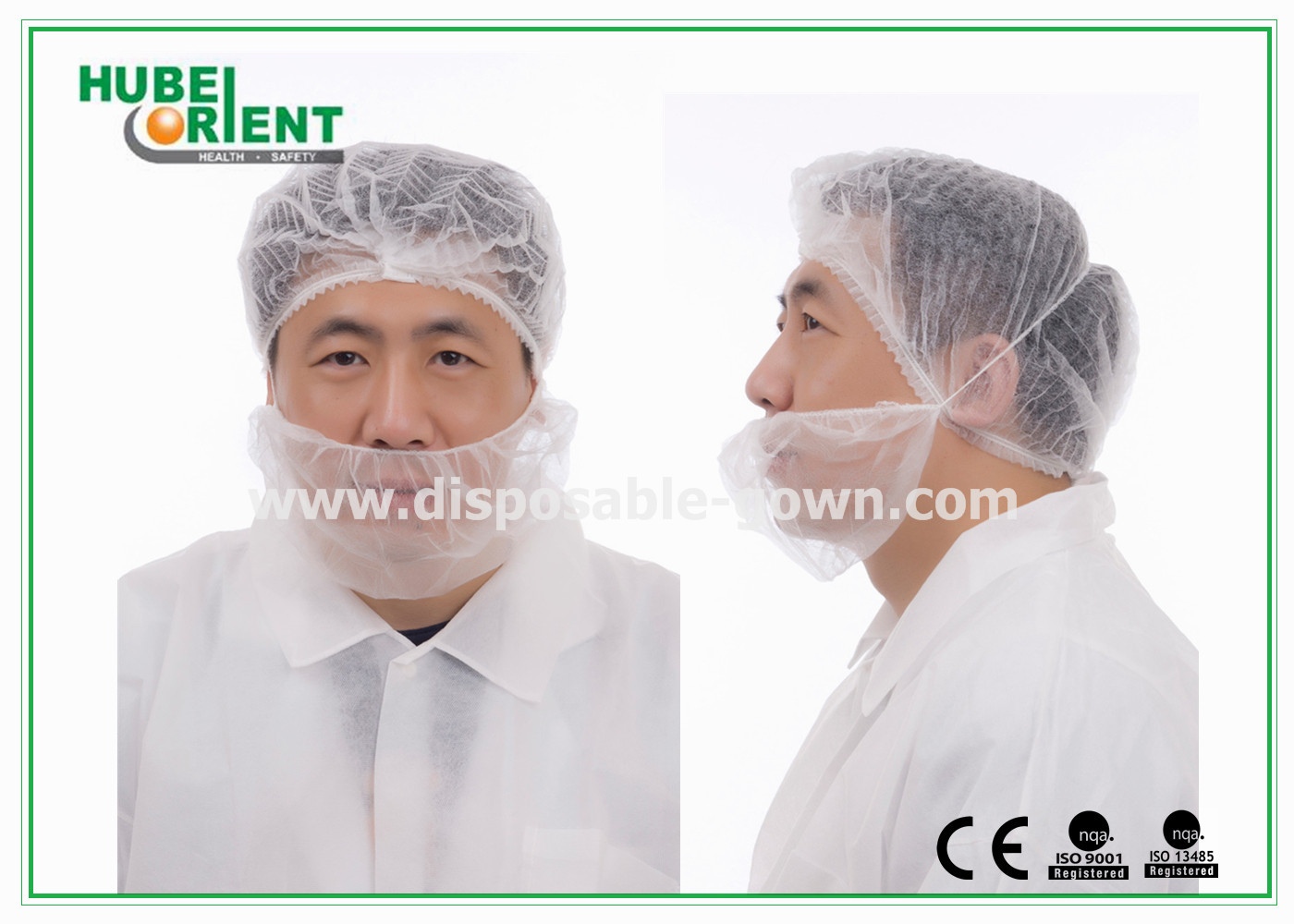 Disposable 10gsm Single Elastic Nonwoven Beard Cover