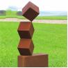 Buy cheap Art Leaf Metal Tree Corten Steel Sculpture Garden Decoration from wholesalers