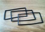 Rectangle / Square Rubber Gaskets Seals , Anti Aging Epdm Rubber Gasket
