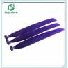 Buy cheap Nail U-Tip Hair 10"-28" 100s/pack purple#colorStraight Human Hair malaysian hair extension from wholesalers