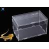 Buy cheap Customized Clear Acrylic Furniture , Acrylic Reptile Box OEM / ODM Available from wholesalers