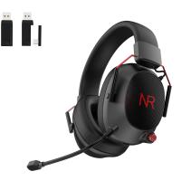 Buy cheap 2.4GHz LED Light Wireless Gaming Headsets 16Ohms Impedance For PS4 PC PS5 Gamer product
