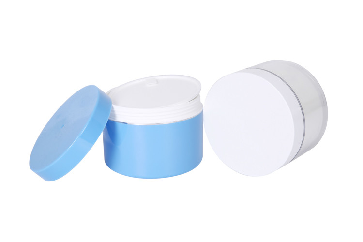 300g Heavy Wall Round Leakproof Acrylic Cream Jar For Cosmetic