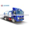Buy cheap HOWO 6 Wheels 5Cbm 5000 Liters Fuel Truck Mobile Oil Tanker Off Road Aircraft Transport from wholesalers