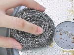 Dirt Removal Stainless Steel Scourers For Anti Ultraviolet Kitchen Cleaning