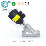 Buy cheap 2 Way 2 Position Pneumatic Angle Seat Valve , Pneumatic Manual Control Valve from wholesalers
