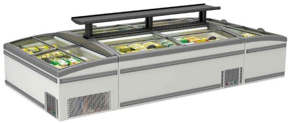 Buy cheap Glass door Deep Freezer Island from wholesalers