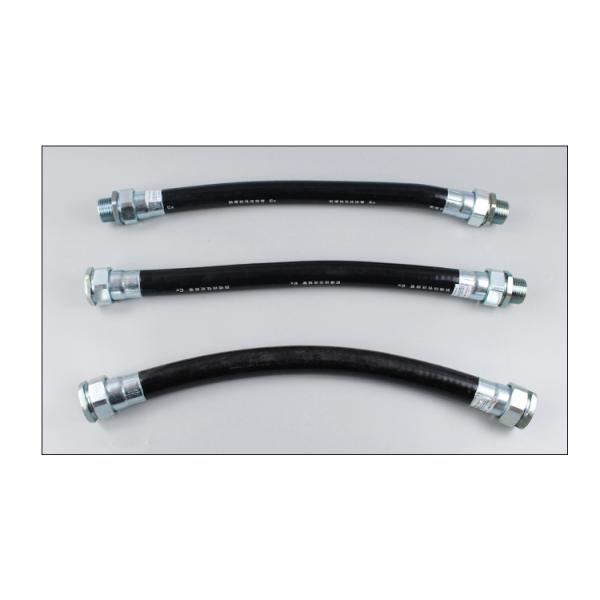 BNG Series Explosion Proof Flexible Conduit Hose Carbon Steel Rubber Construction for Hazardous Areas