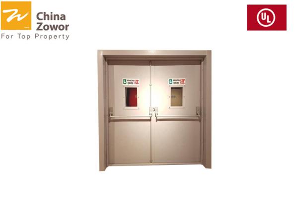 Buy cheap Gal. Steel FD30 Fire Door/ Fire Rated Commercial Metal Door/ 40mm Thick/ Powder Coated Finish from wholesalers