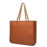 Buy cheap Lichee Pattern Pu Leather Tote Bag Purse With Zipper from wholesalers