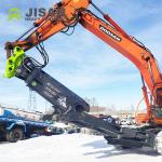 High Strength Hydraulic Excavator Metal Shears Steel Demolition Equipment