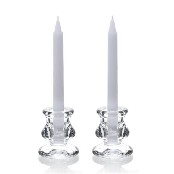 Buy cheap Clear Classic Crystal Glass Candelabra Candlestick Holder from wholesalers