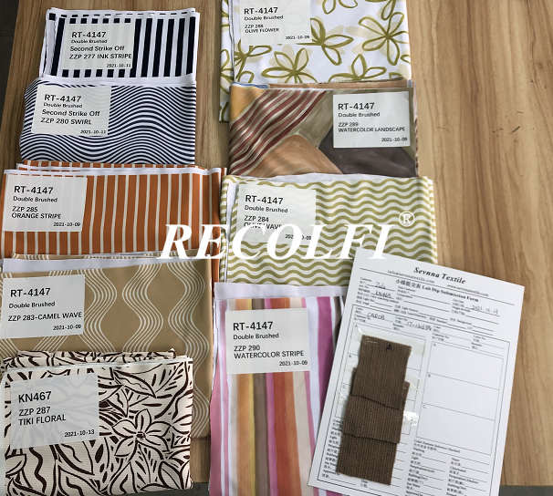 140GSM Recycled Activewear Knit Fabric Compression Lining Stretch Leggings