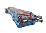 Two designs of the steel roofing double layer roll forming machine with