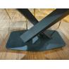 Buy cheap Wear Resistant 150*90*75cm Painting Wrought Iron Table from wholesalers