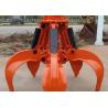 Buy cheap OEM Wood Log Grapple Excavator Mechanical Rock Grapple from wholesalers