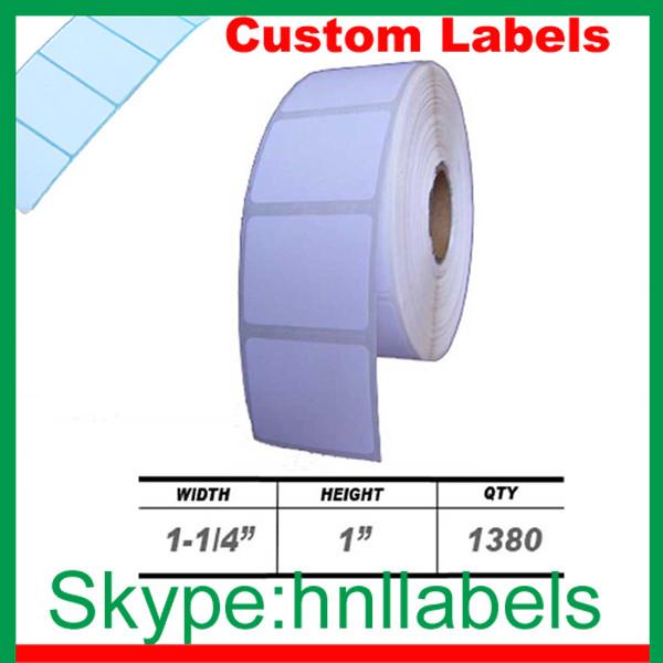 Buy cheap 1.25x1-inch Direct Thermal Label Rolls for Zebra/ Eltron Thermal Printers from wholesalers