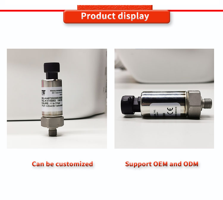 Comprehensive Accuracy ± 0.25% FS Industrial Pressure Transducer for Liquids and Gases