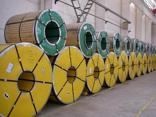 ASTM AISI JIS 2B / No.1 Cold / Hot Rolled Stainless Steel Coil for building