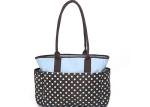 Fashion designer baby diaper bags Black Yummy Mummy Changing Bags with Dots