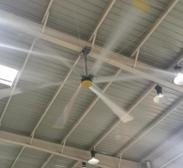 Buy cheap Breeze Cooled System Industrial Size Exterior Large HVLS Fans from wholesalers