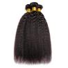 Buy cheap Yaki Straight 100 Virgin Brazilian Hair Bundles With Closure 24 Inch from wholesalers
