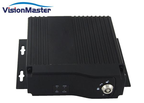 Buy cheap 720P SD Card H264 Vehicle Camera Dvr 4 Channel High Definition With GPS 3G from wholesalers