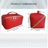 Buy cheap Waterproof Makeup Bag Shockproof Toiletry Bag With Multi Pocket from wholesalers