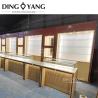 Buy cheap Frameless Wooden Jewellery Glass Display Cabinet Factory, Professional Custom Made Jewelry Showcases Manufacturer from wholesalers
