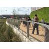 Buy cheap 1.2mm Architectural Woven Wire Mesh / Inox 316 304 Stainless Rope Mesh 200x200mm from wholesalers