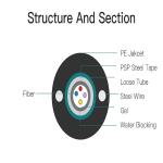 Loose Tube 2 4 8 12 Core G652D G657A Fiber Optic Cable GYXTW