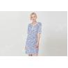 Buy cheap Button Placket Ladies Night Dresses Sleepwear Modern Floral Printed Anti Pilling from wholesalers