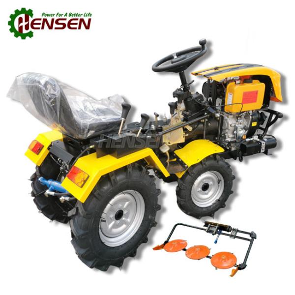 Buy cheap Synchronized Mini 4x4 Tractor OEM Yellow Mini Tractor 4 By 4 from wholesalers