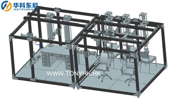 Buy cheap Furniture Comprehensive Test Machine for Desk Chair Bed BSEN 1728 from wholesalers