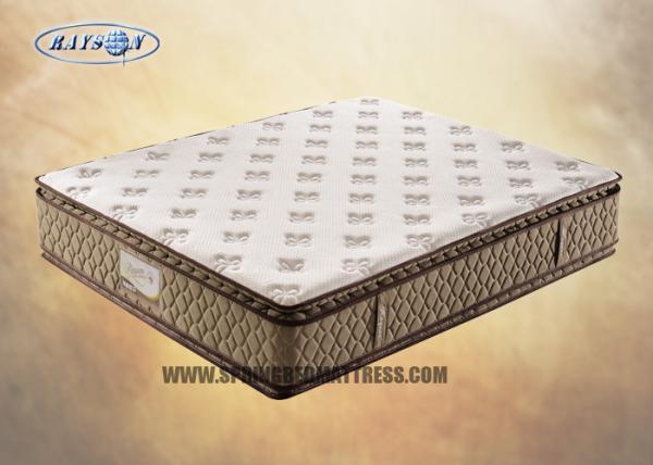 Buy cheap Orthopedic Dual Pillow Top Pocket Spring Compressed Mattress 12.6 Inch from wholesalers