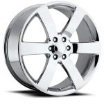 5254 22 Inch Replica Rims Silver TBSS Wheels Fit Chevy Tahoe Sierra Yukon LTZ
