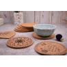 Buy cheap Multipurpose Printed Natural Cork Coasters Wearproof Eco from wholesalers