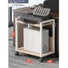 Buy cheap Commercial Furniture 3 Tier Movable Printer Stand Multi-purpose Desk Organizer from wholesalers