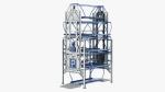 Compact Light Vertical Rotary Parking System 2 Year Warranty