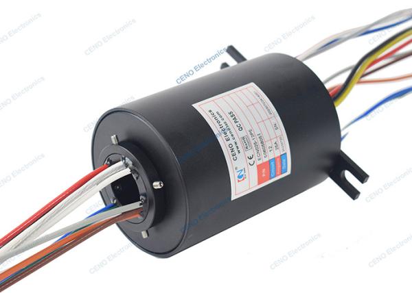 Id 25mm Electrical Through Hole Slip Ring Speed 300rpm For Industrial Automatic