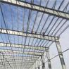 Buy cheap Large Span Portal Frames 48m Decoiling Flat Roof Portal Frame 0.36mm from wholesalers