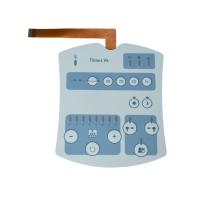 Buy cheap Silk Screen Printing LED Membrane Switch 0.1-0.4mm Black product