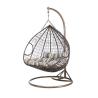 Buy cheap Wicker SGS 150Kgs Capacity Double Hanging Rattan Chair With Metal Stand from wholesalers
