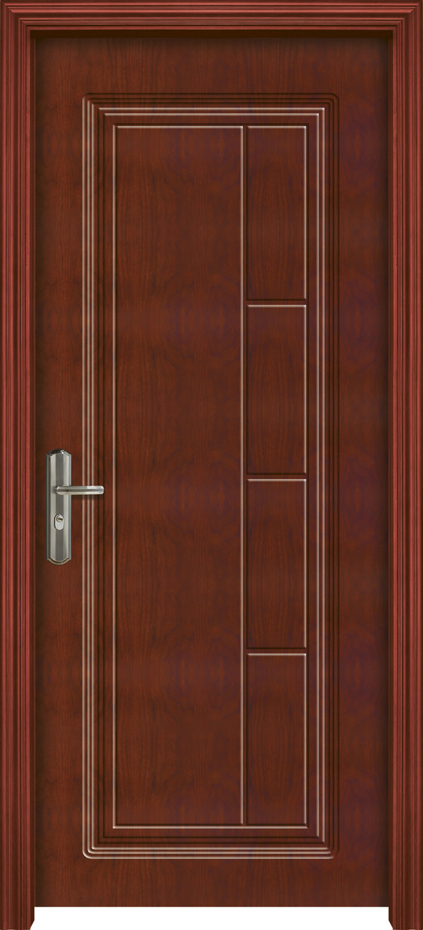 External Fire Mahogany Solid Wood Door D For Villa House