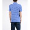 Buy cheap Combed Cotton Men's Stripes Polo Shirt Four - button Placket Mixed Color from wholesalers
