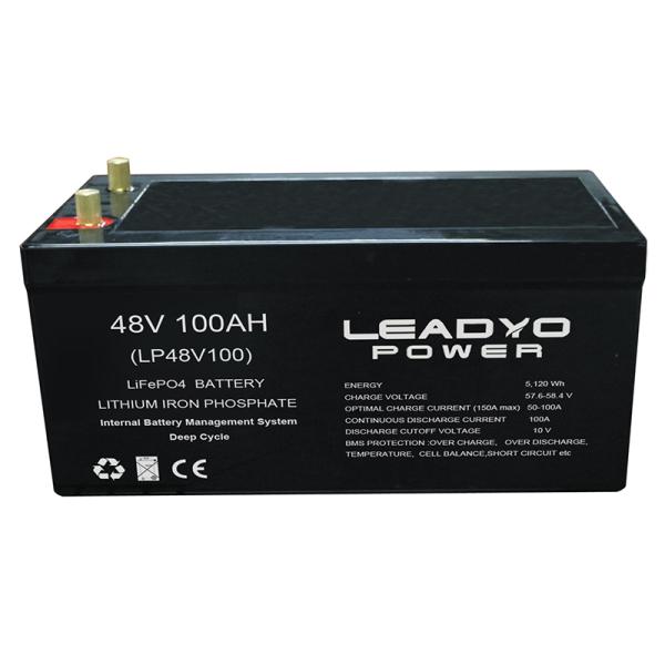 Buy cheap Long Lasting Marine Lifepo4 Batteries 4000 Cycles 48V 100A High Performance from wholesalers