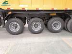 45 Cubic Meters Truck 6 Axle Dump Semi Trailer