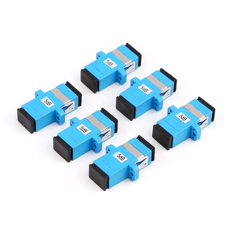 SC Head Fixed Light Decay optical Adapter 5dB 10dB 20dB 30dB Fiber Optic Attenuator