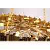Buy cheap Modern luxury round gold crystal chandelier ceiling lights for living room(WH-CY-160) from wholesalers